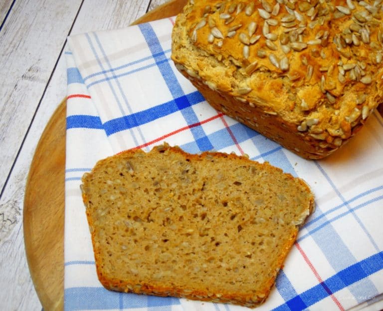 Saftiges Sonnenblumenkernbrot