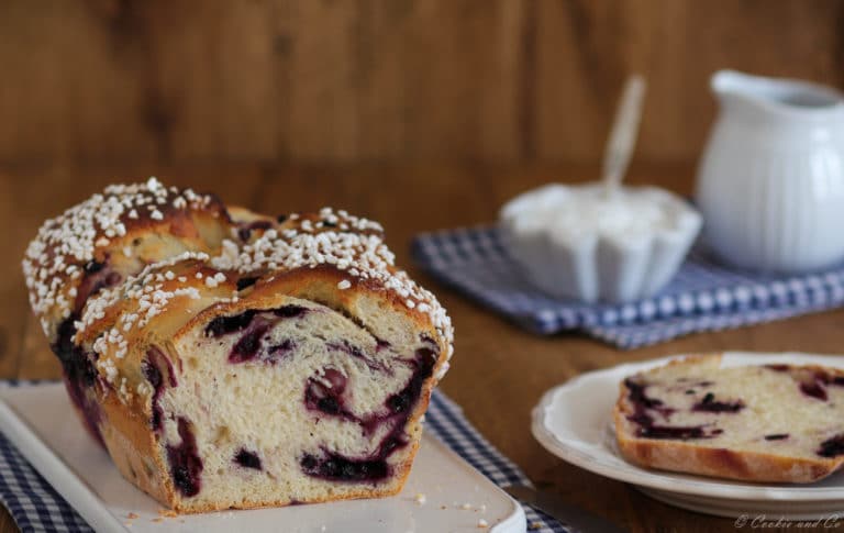 Heidelbeerbrot mit Skyr