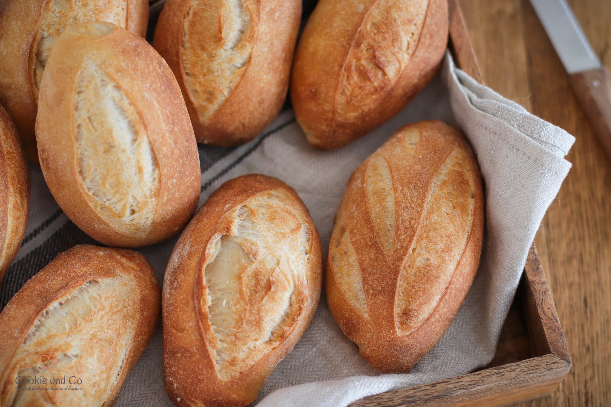 Brötchen mit Hefewasser