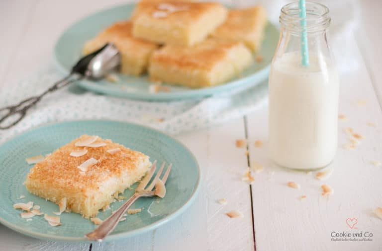 Buttermilchkuchen mit Kokos