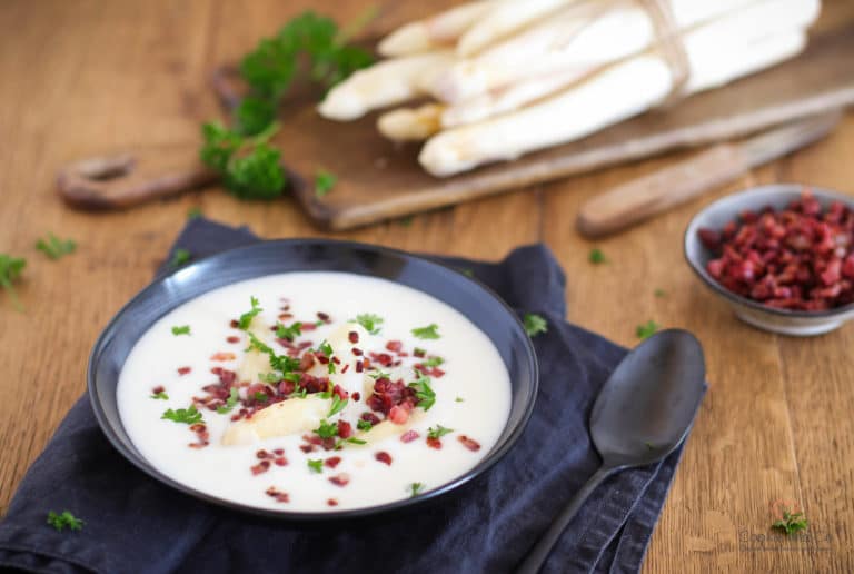 Spargel-Cremesuppe