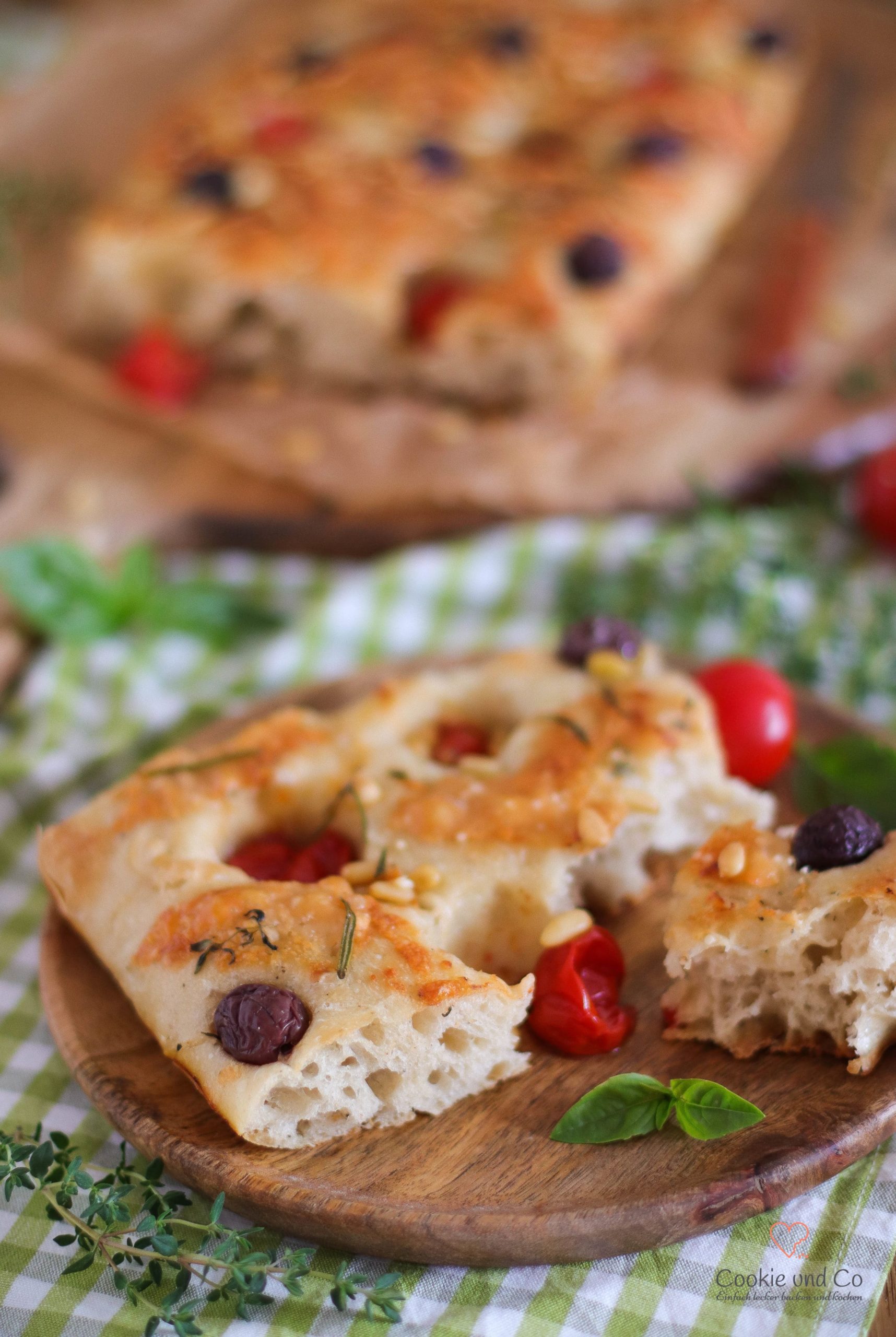 Focaccia mit Lievito Madre