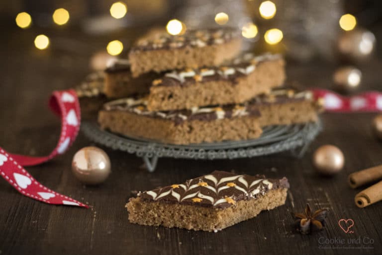 Honigkuchen - Lebkuchen vom Blech