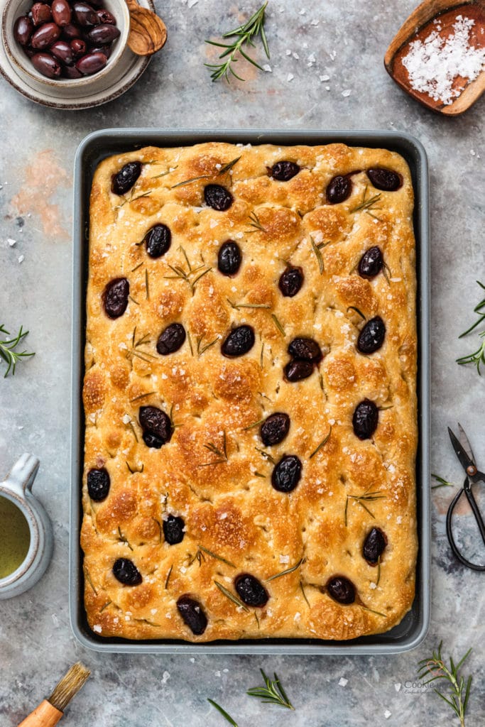 Focaccia alle olive