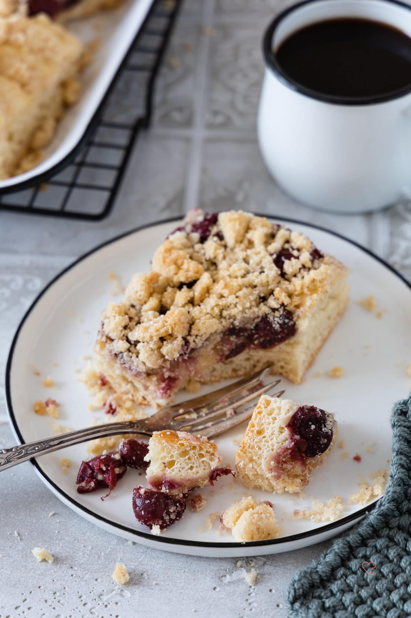 STREUSELKUCHEN MIT HEFETEIG (GRUNDREZEPT)