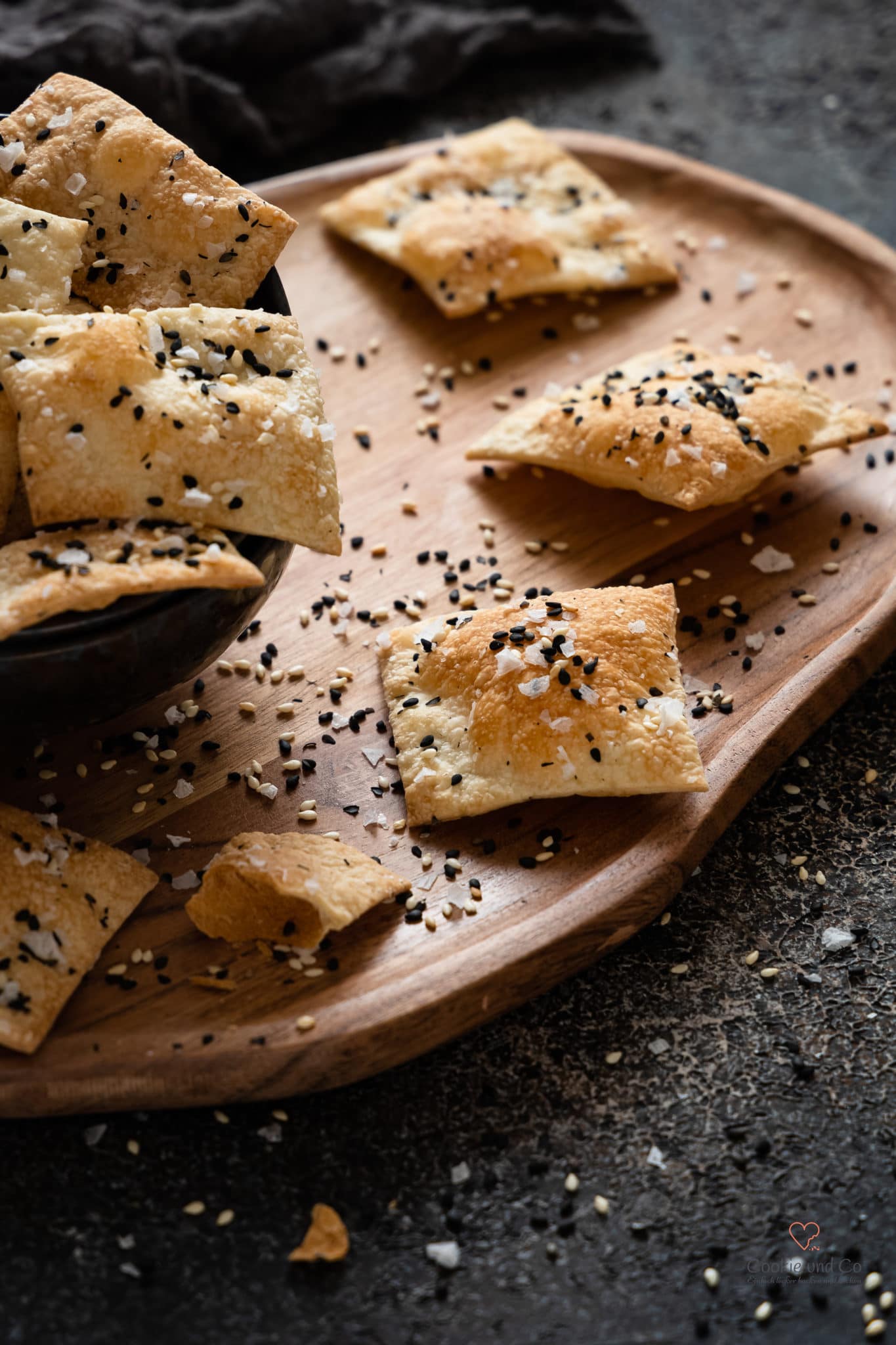 Knusper Cracker – Grundrezept | Mit Sauerteig möglich