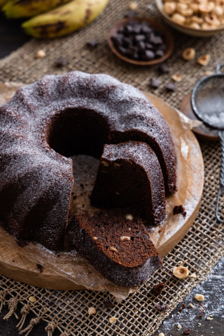 Schoko Bananenkuchen (Bananenverwertung)