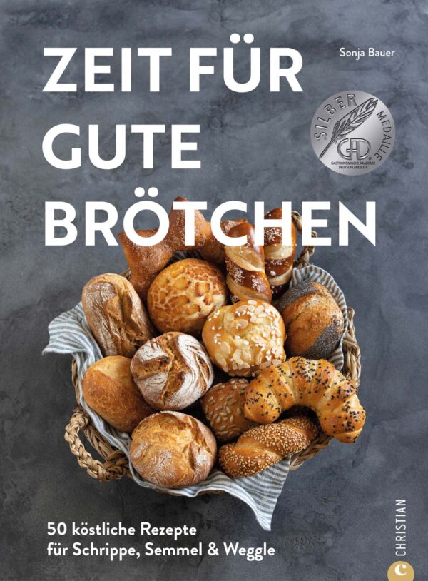 Cover Backbuch Zeit für gute Brötchen.